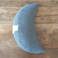 Croissant de lune - Fleur d'Alchimie, coussins de méditation fabriqués à Millau