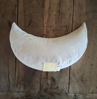 Croissant de lune - Fleur d'Alchimie, coussins de méditation fabriqués à Millau